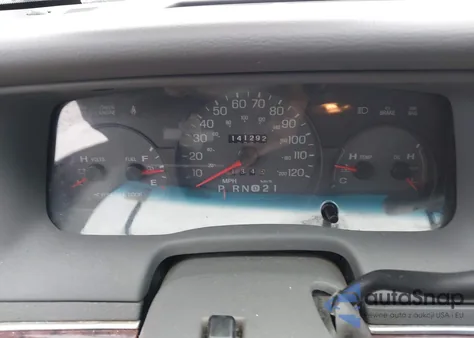 2000 Mercury Grand Marquis Ls из США, поврежденный, VIN 2MEFM75W1YX640511